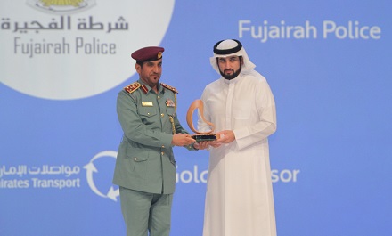 شرطة الفجيرة تفوز بجائزة دبي للنقل المستدام فئة المبادرات المتعلقة بذوي الإعاقة
